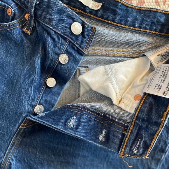 Levi’s High Rise Wedgie Straight Jeans 29 - Picture 7 of 16